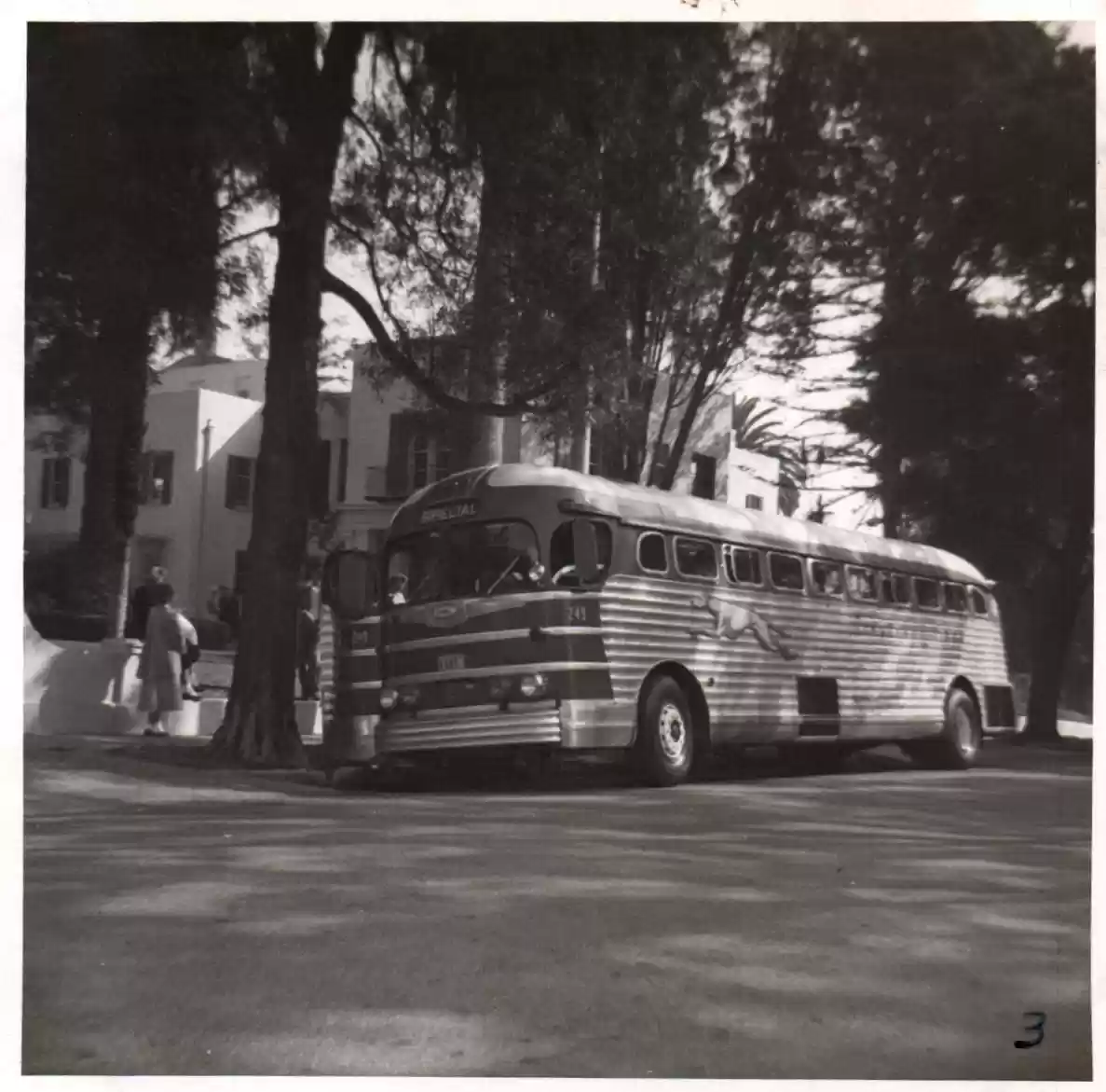 3 - Greyhound bus